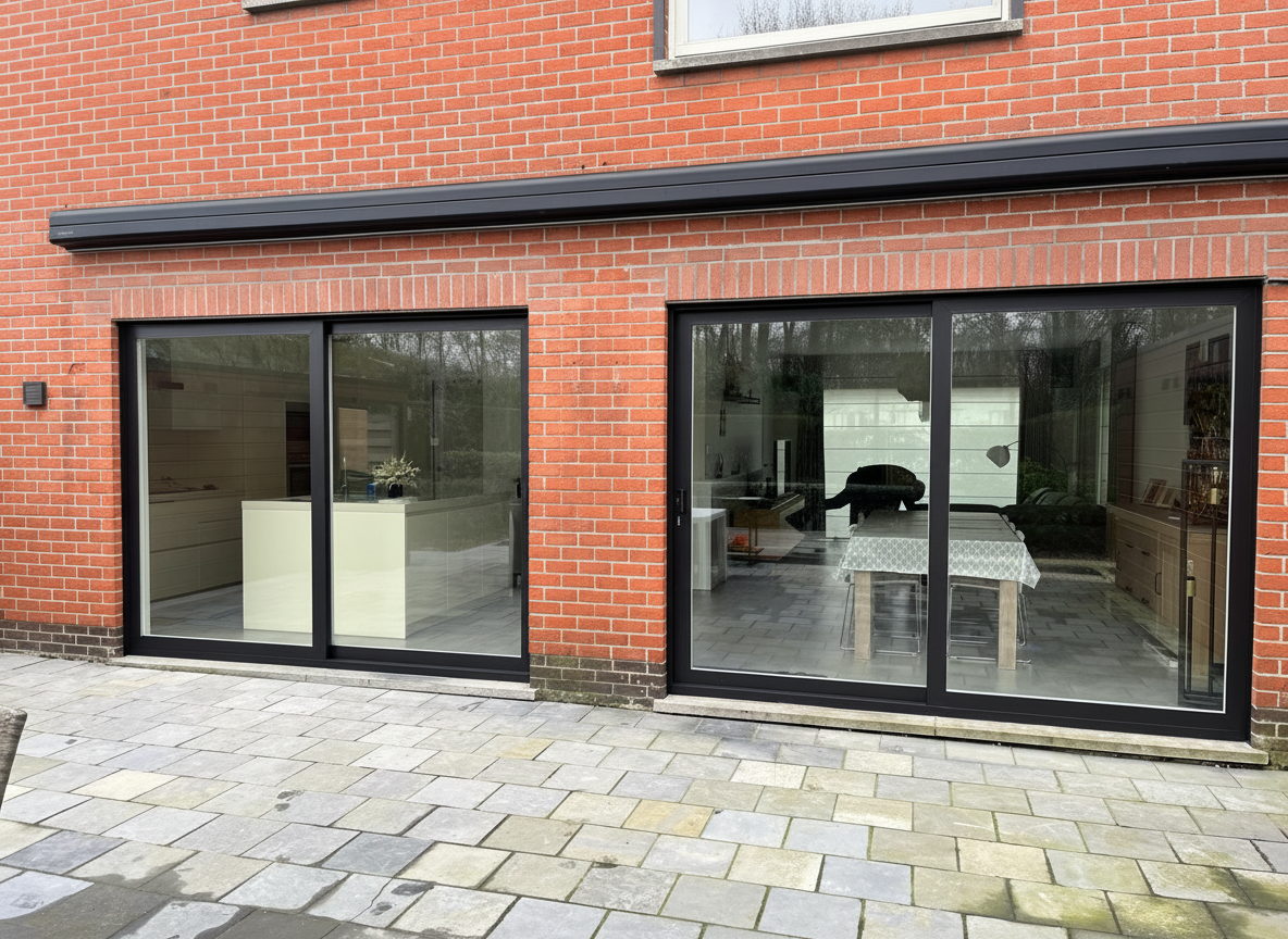 Veranda na professioneel herlakken – volledig vernieuwd